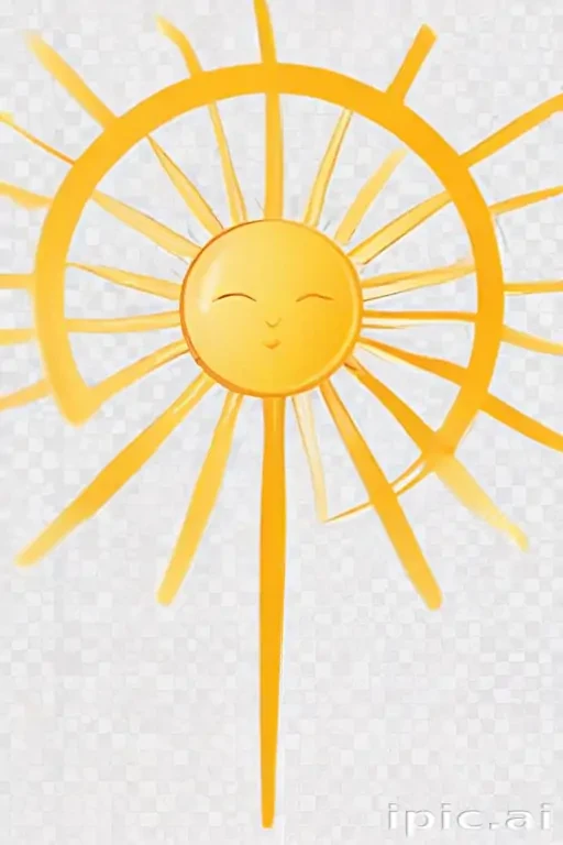 sun clipart transparent