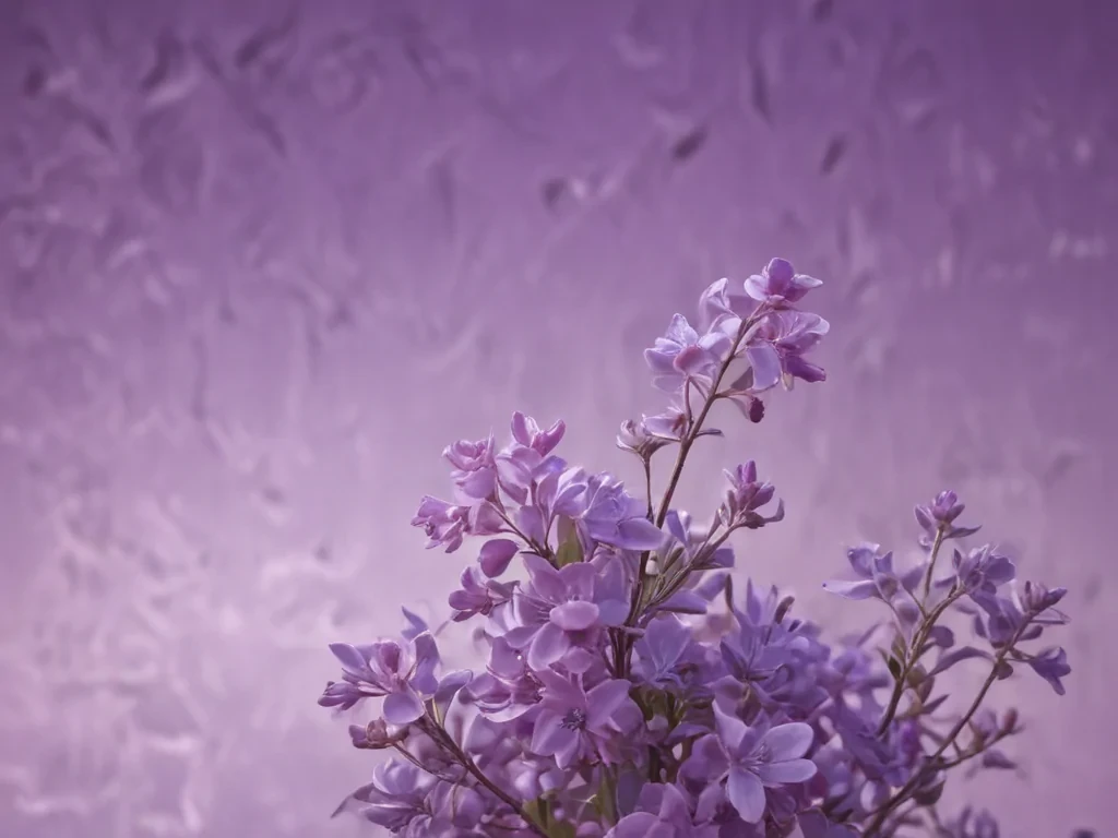 mauve background