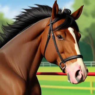 pic of horse cartoon