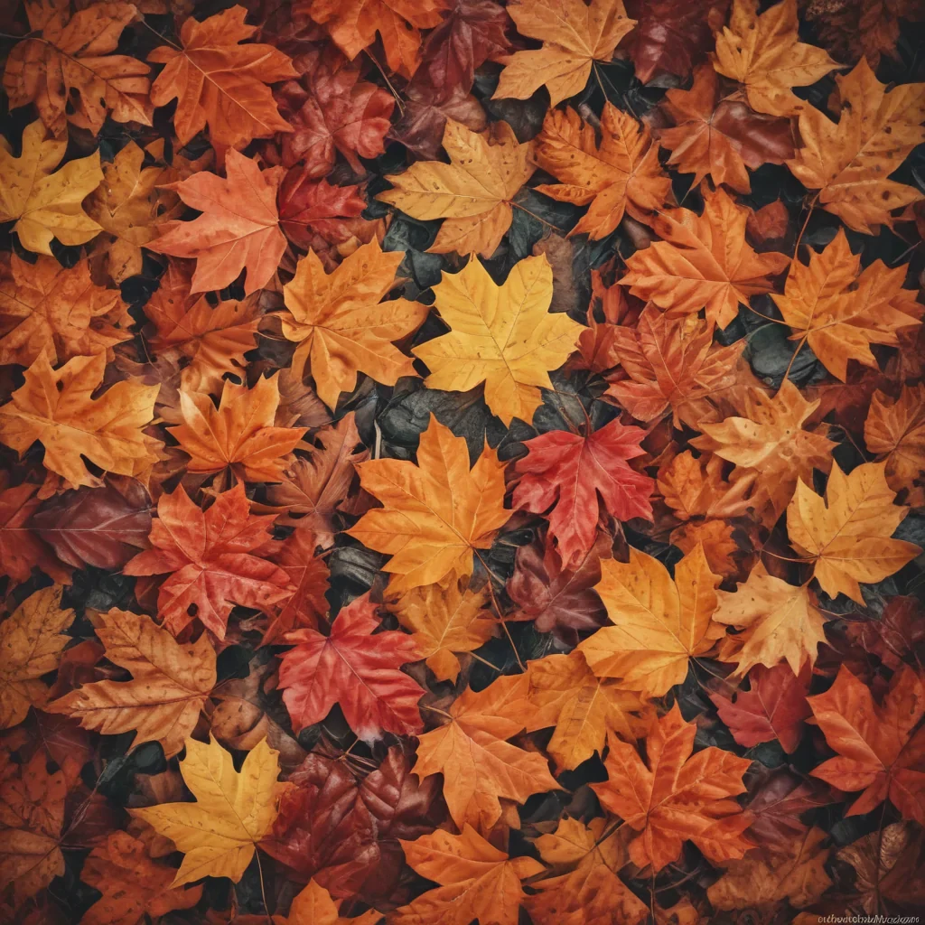 autumn leaves iphone wallpaper