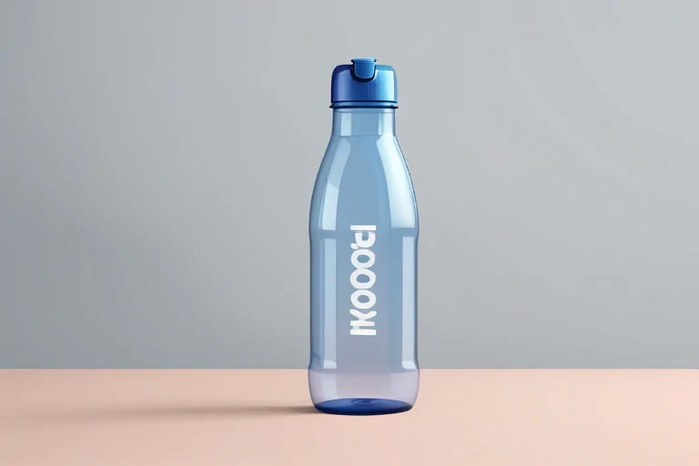 water bottle mockup
