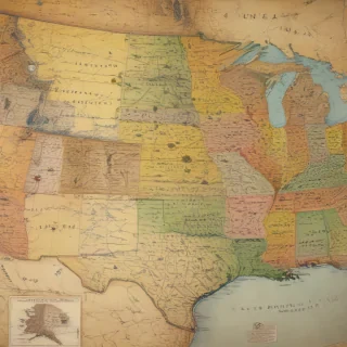 united states map with state names