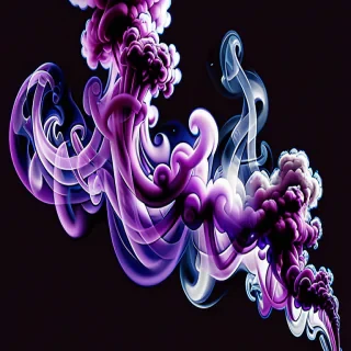 purple smoke png