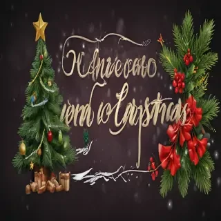 merry christmas png transparent