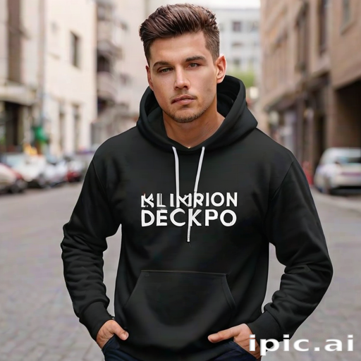 hooded sweatshirt mockup