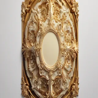 elegant white and gold background