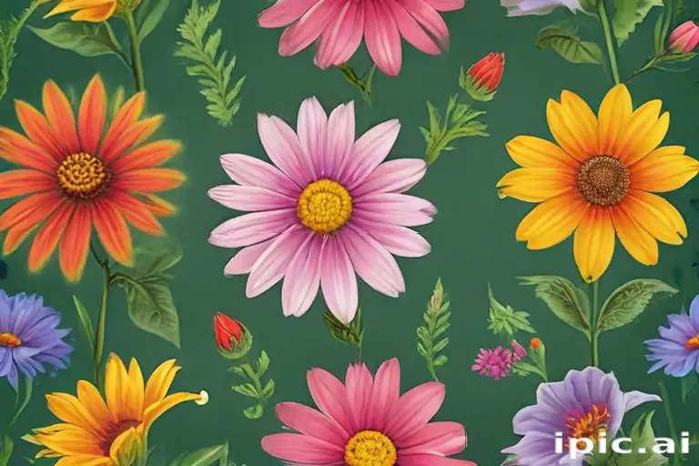 free wildflower clipart