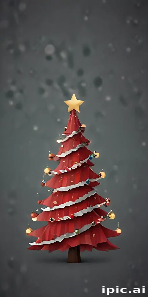 simple christmas iphone wallpaper