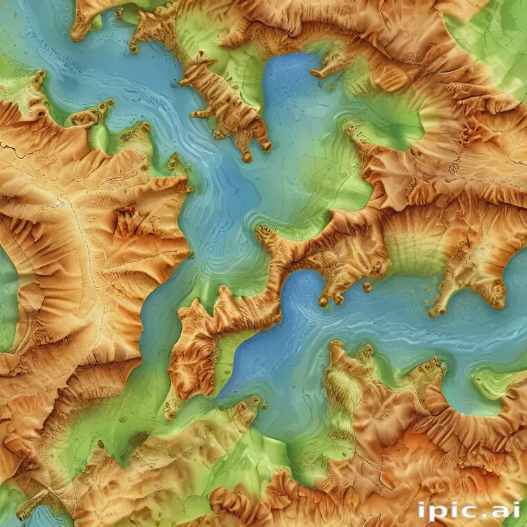 topography png