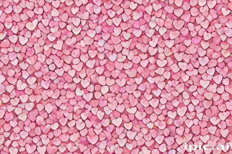 aesthetic hearts wallpaper