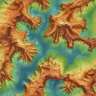 topography png