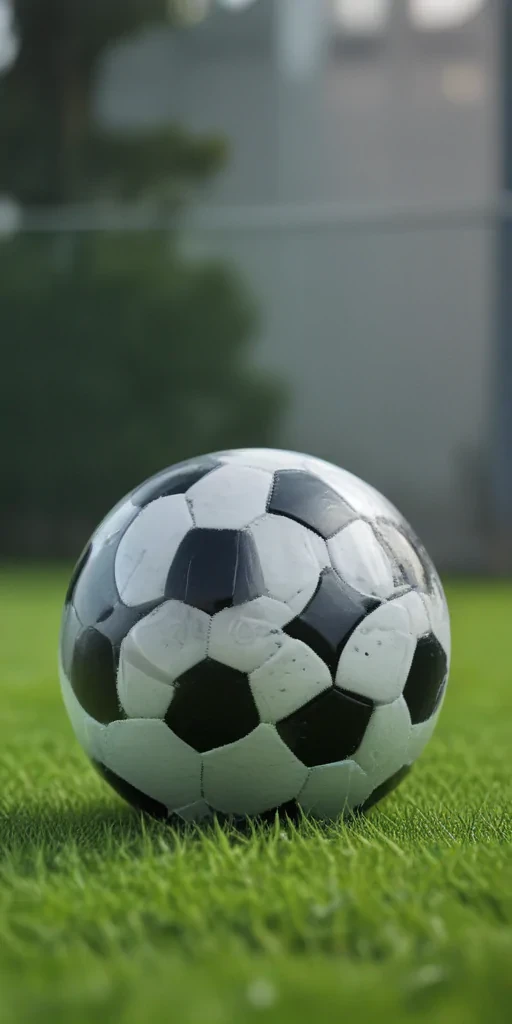 transparent soccer ball