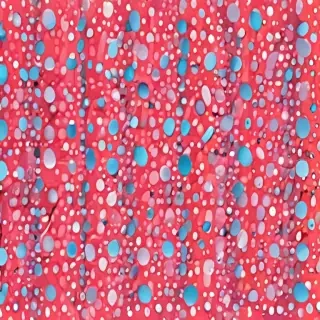 polka dots transparent
