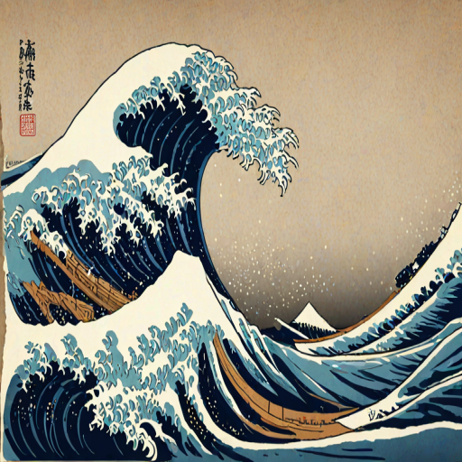 the great wave wallpaper