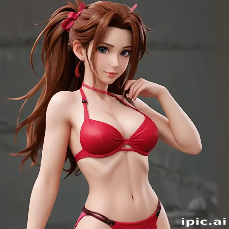 aerith bikini