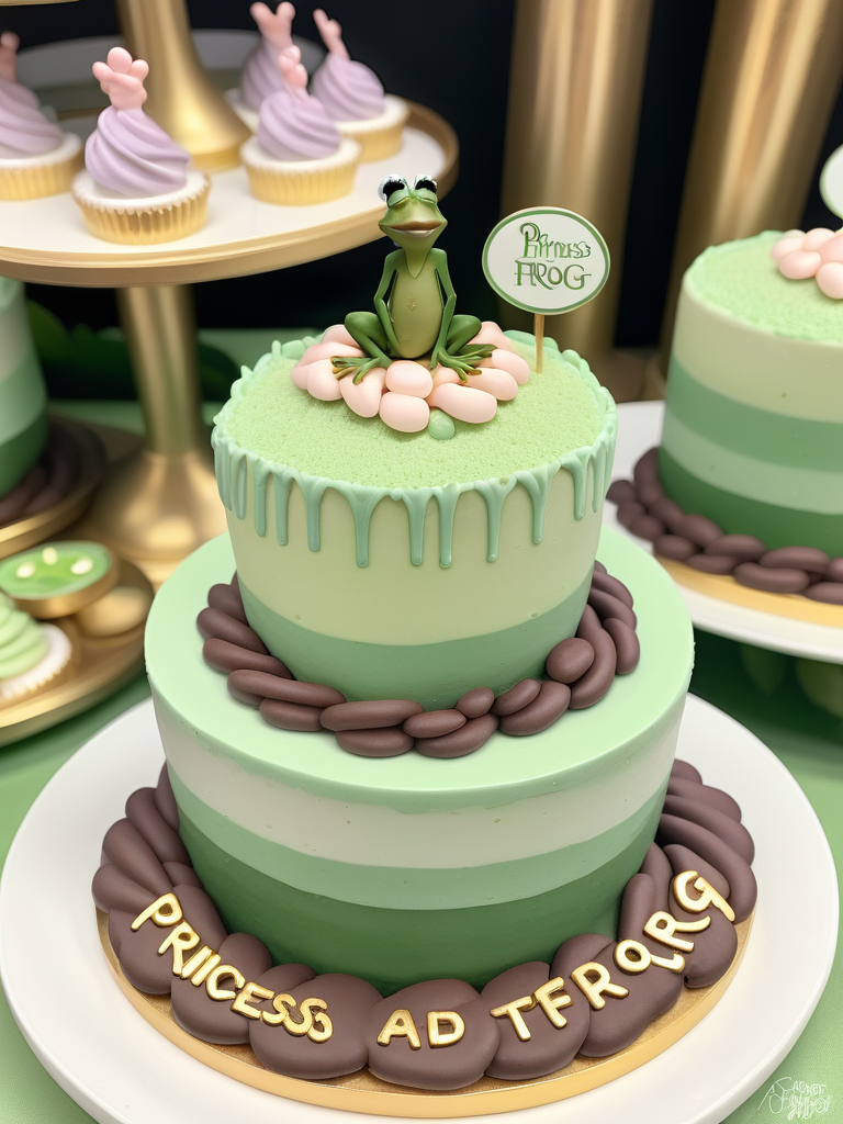 princess and the frog dessert