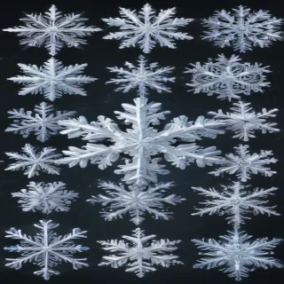 snowflake clipart free