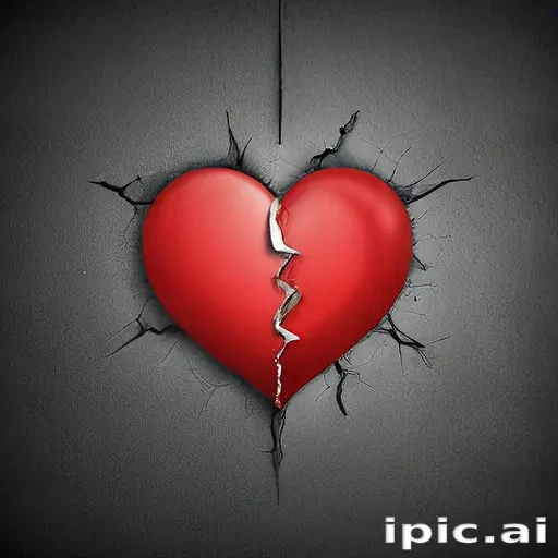 broken heart background