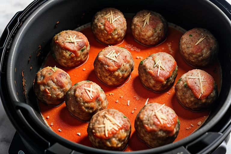 how to cook frozen meatballs in air fryer