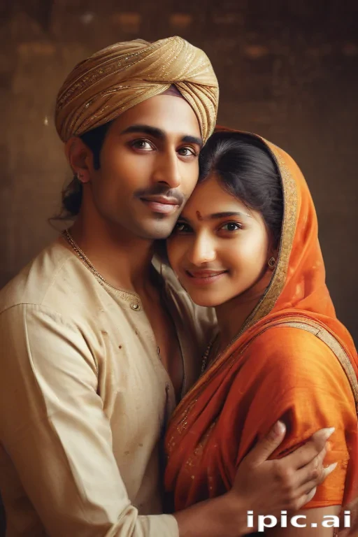 indian son with mom