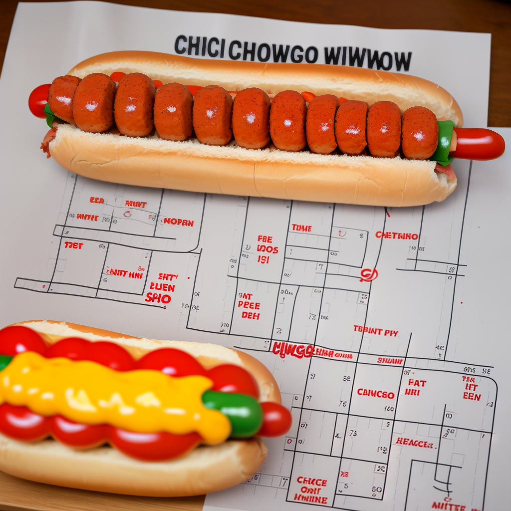 seasoning on a chicago style hotdog crossword