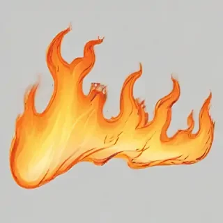 flames transparent background