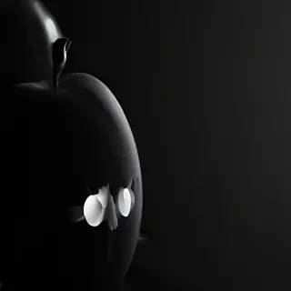 black aesthetic iphone wallpaper