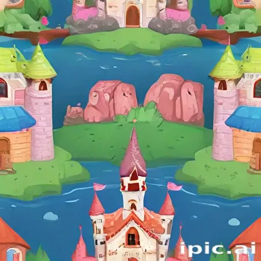 cartoon castle