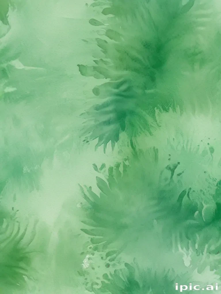 watercolor green background