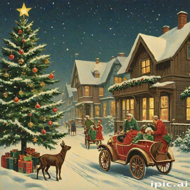 xmas vintage images