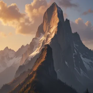 mountain silhouette