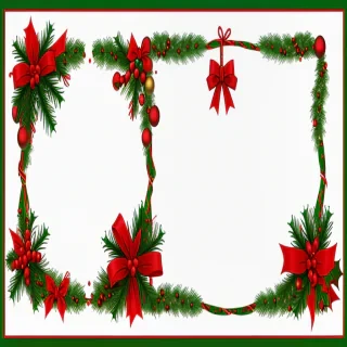 christmas clip art frames