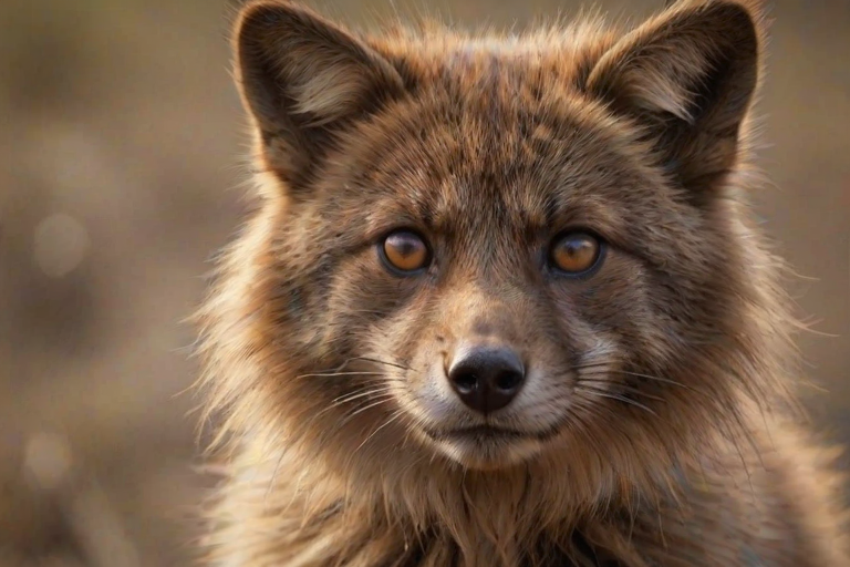 usikshmusik, looking at viewer, no humans, depth of field, animal, realistic, animal focus, brown fur