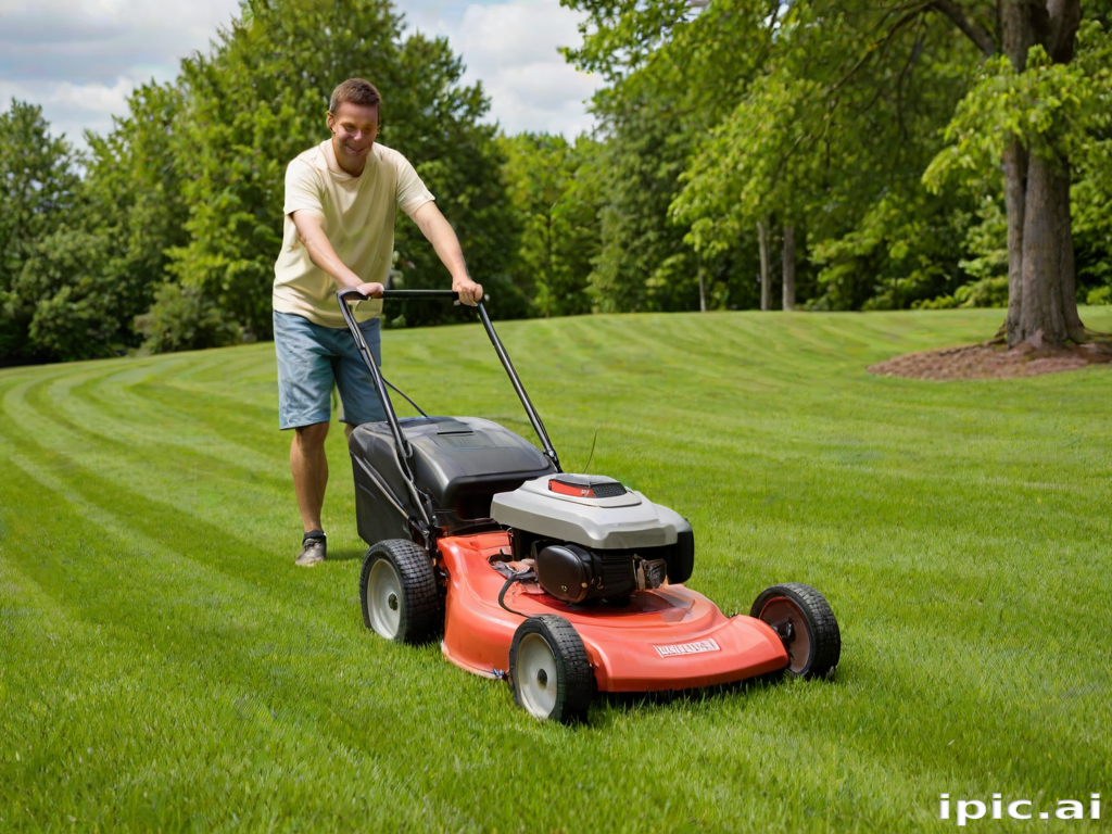 lawn mower clipart