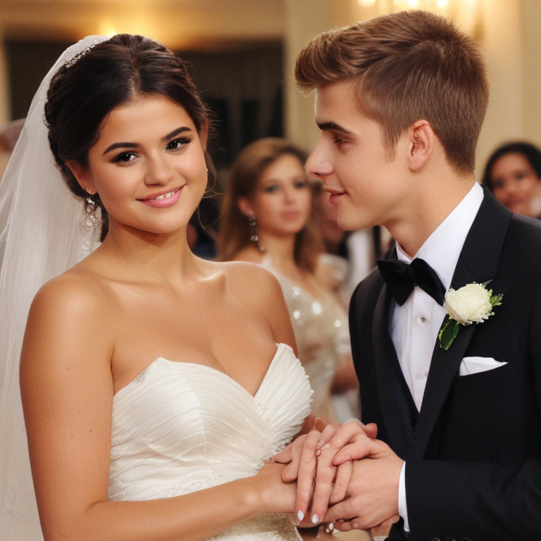 selena gomez justin bieber wedding photos
