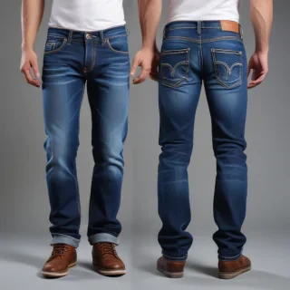 mock up jeans