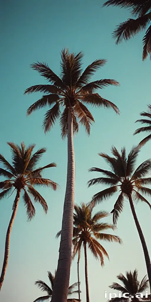 palm trees background
