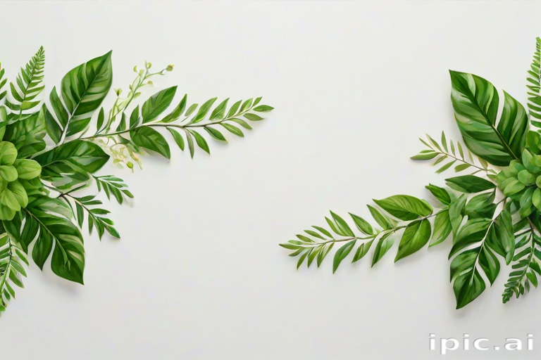 greenery border