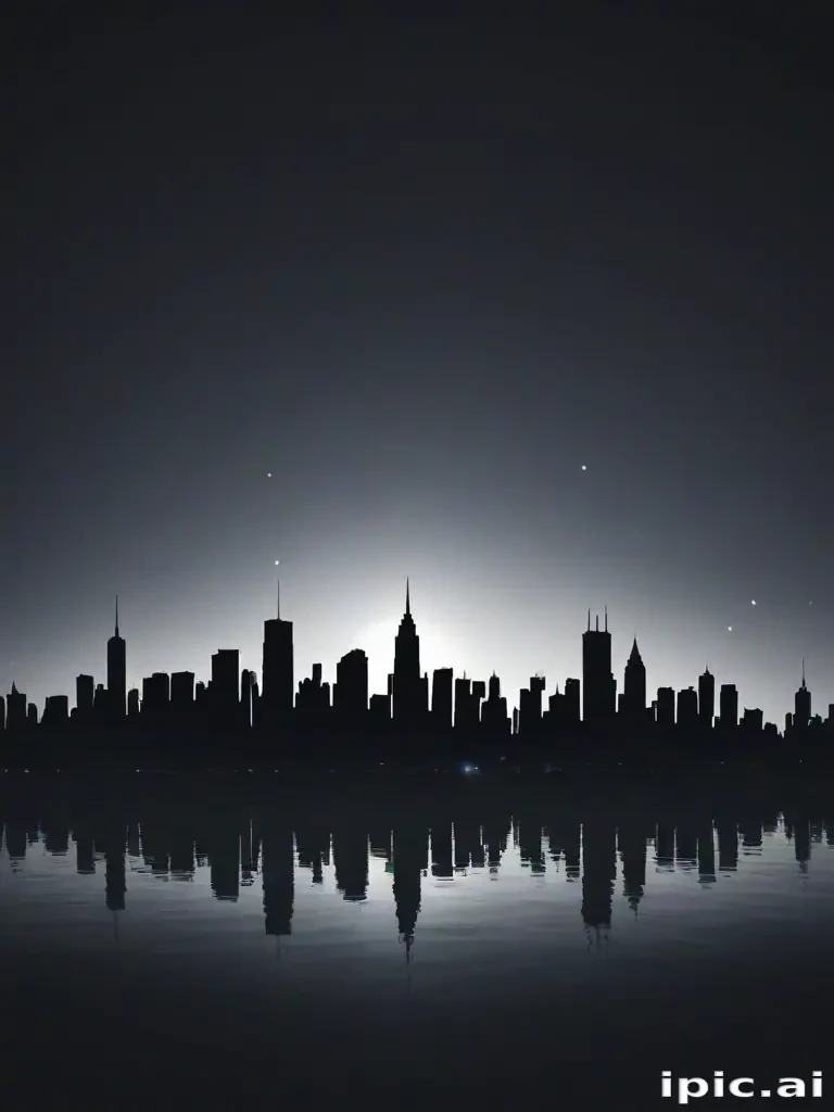 city silhouette png