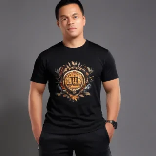 black t-shirt png