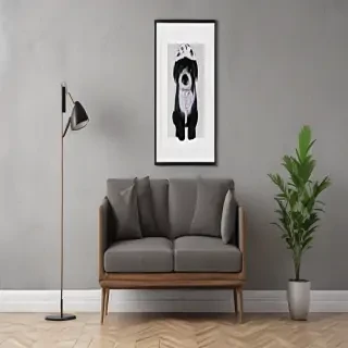 framed art mockup