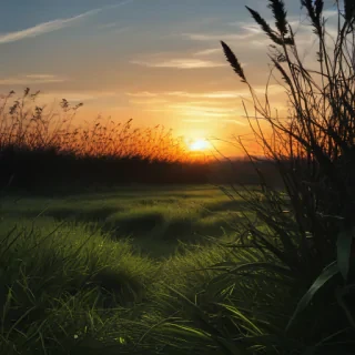 grass silhouette