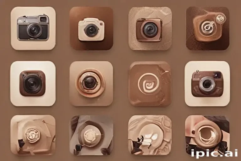 aesthetics brown instagram highlight icons