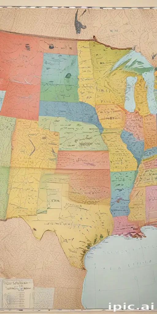 map of united states of america