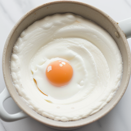 1/4 cup egg white calories