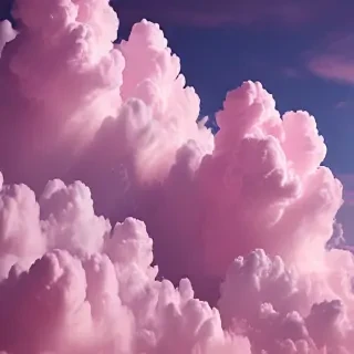 pink clouds wallpaper