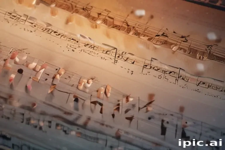 notes music background