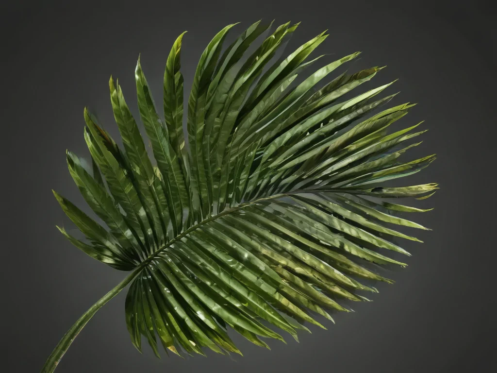 palm tree leaf png