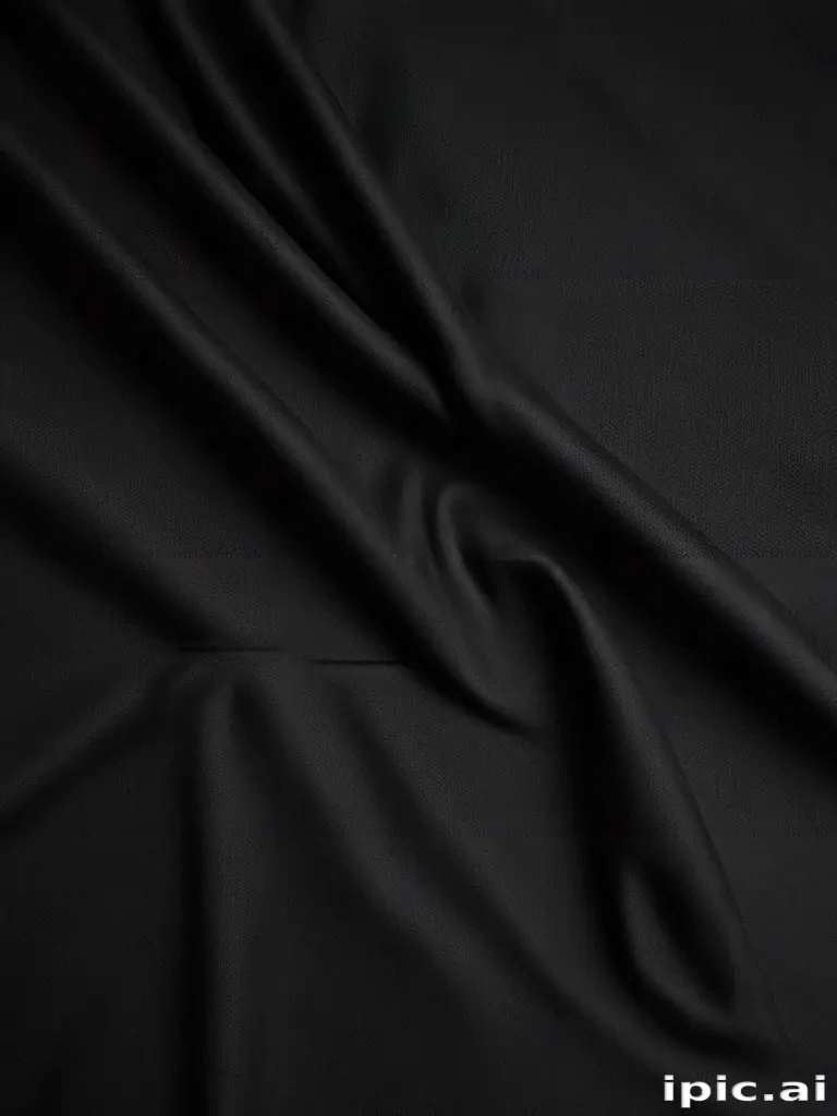 black fabric texture