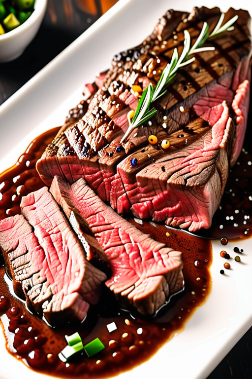 8 oz flat iron steak